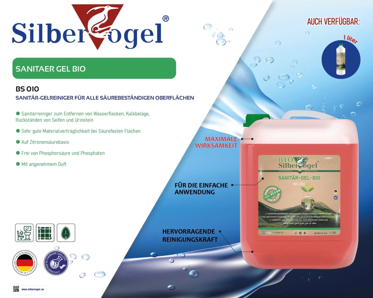 Silbervogel Sanitär-Gel-Bio BS010
